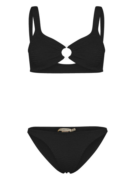  Paramidonna Bikini Irina Con Efecto Arrugado - Negro 