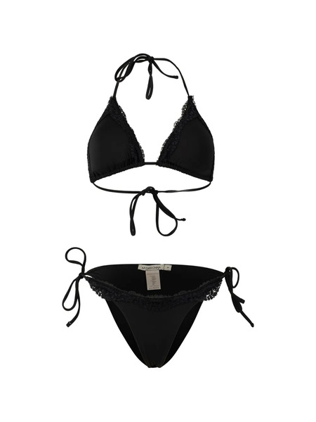  Paramidonna Bikini Kourtney De Encaje - Negro 