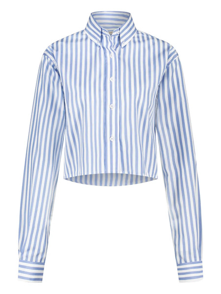  Paramidonna Camisa Ida A Rayas - Azul 