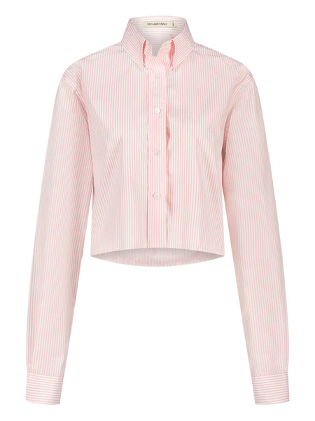  Paramidonna Camisa Ida A Rayas - Rosa 