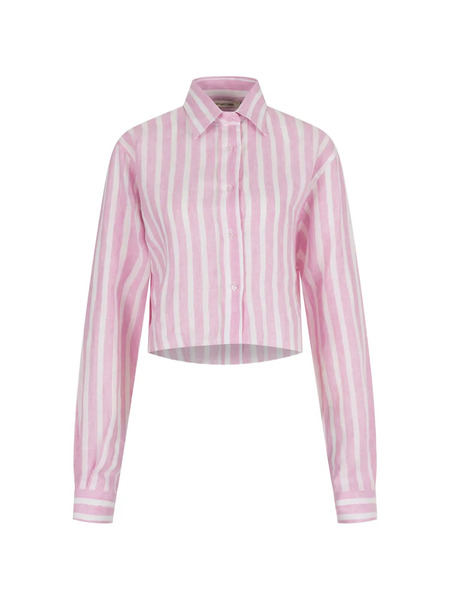  Paramidonna Camisa Ida A Rayas - Rosa 