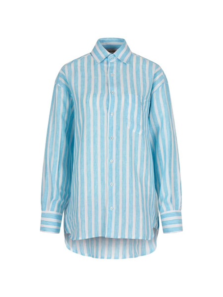  Paramidonna Camisa Vanessa A Rayas - Azul 