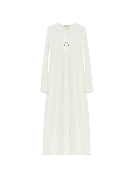  Paramidonna Vestido Krista Texturizado - Blanco 