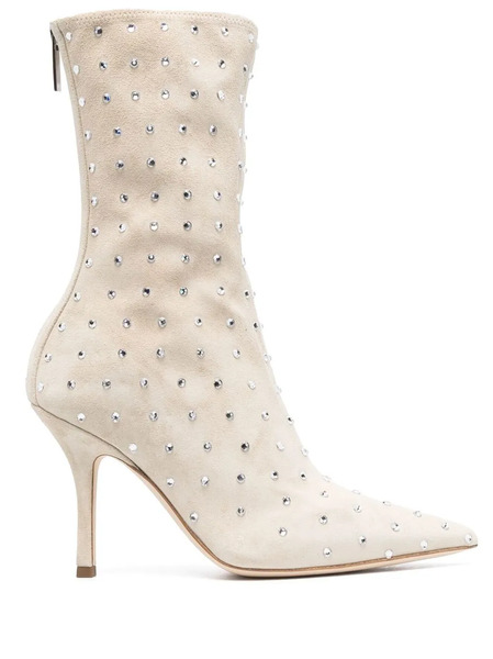  Paris Texas Botas Con Apliques De Strass - Neutro 