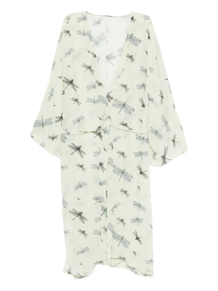  Parlor Chaqueta Con Libélula Estampada - Verde 