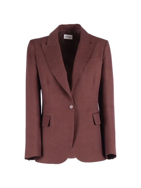  P.a.r.o.s.h. Blazer Con Botones - Marrón 