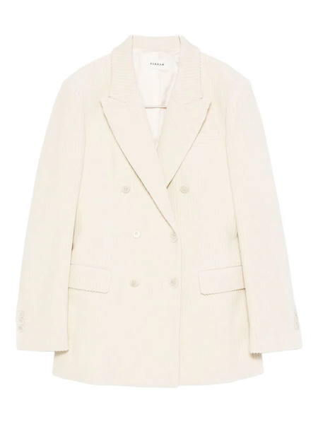  P.a.r.o.s.h. Blazer Con Doble Botonadura - Neutro 