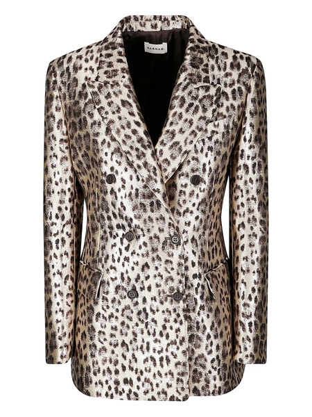  P.a.r.o.s.h. Blazer Con Estampado De Leopardo - Neutro 