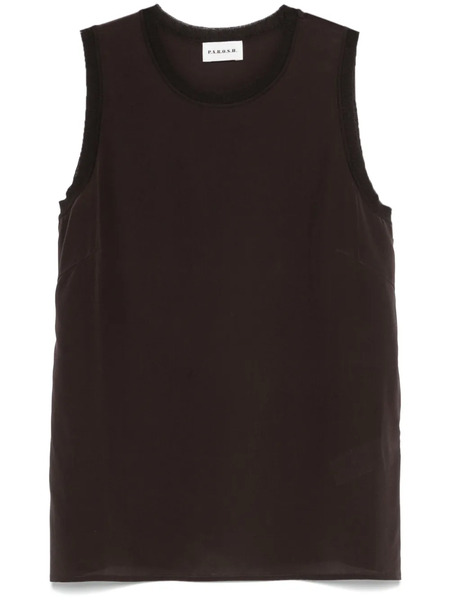  P.a.r.o.s.h. Blusa Sweet - Marrón 