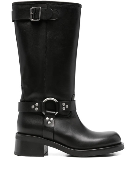  P.a.r.o.s.h. Botas Con Tira Y Hebilla - Negro 