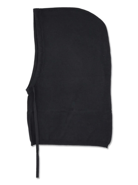  P.a.r.o.s.h. Bufanda Con Capucha Y Cordones - Negro 