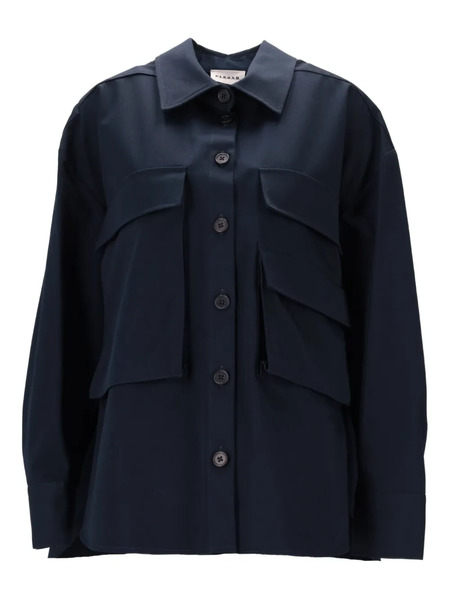  P.a.r.o.s.h. Camisa Con Botones - Azul 