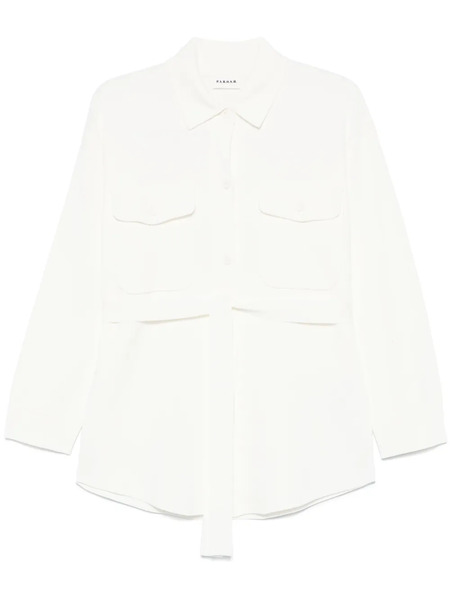  P.a.r.o.s.h. Camisa De Punto - Blanco 