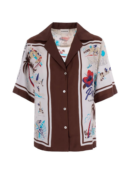  P.a.r.o.s.h. Camisa Estampada - Neutro 