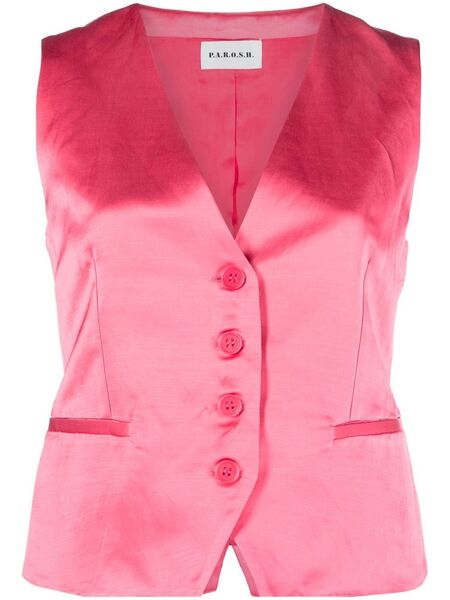  P.a.r.o.s.h. Chaleco Ajustable - Rosa 