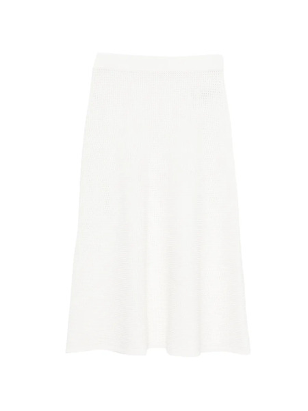  P.a.r.o.s.h. Falda Midi Renfield - Blanco 