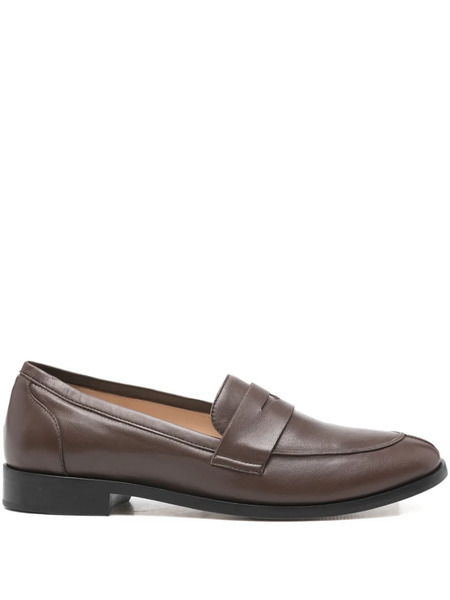  P.a.r.o.s.h. Mocasines De Piel - Marrón 