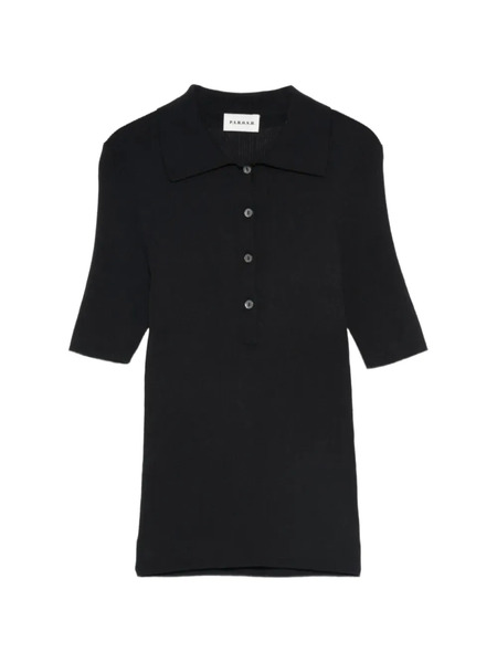  P.a.r.o.s.h. Polo De Canalé - Negro 