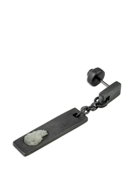  Parts Of Four Pendiente Con Placa Colgante - Negro 