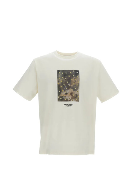  Pas Normal Studios Camiseta Estampada Con Cuello Redondo - Neutro 