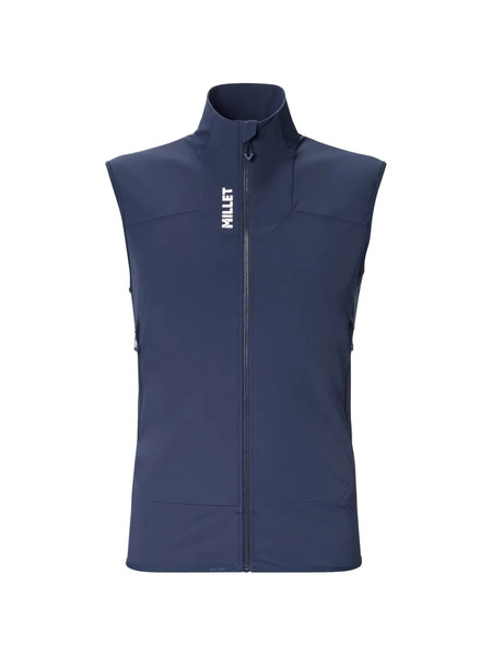  Pascal Millet Chaleco Kamet Con Logo Estampado - Azul 