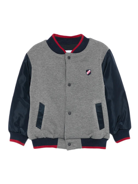  Patachou Chaqueta Bómber Con Paneles En Contraste - Gris 