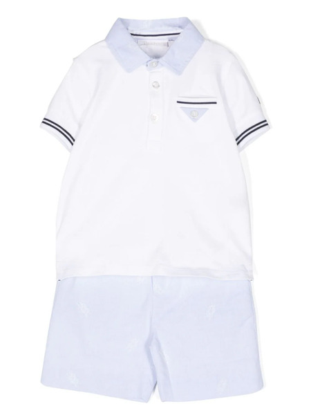  Patachou Conjunto Bordado - Azul 