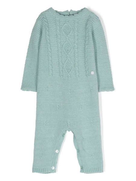  Patachou Jersey Con Cuello Redondo - Verde 