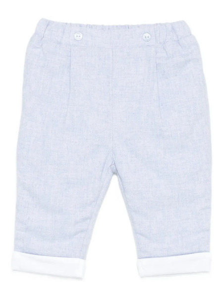  Patachou Pantalones Con Dobladillo - Azul 