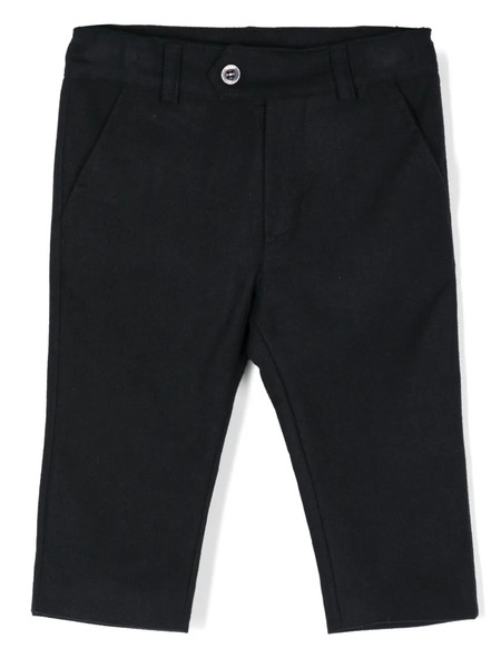  Patachou Pantalones Rectos Lisos - Negro 