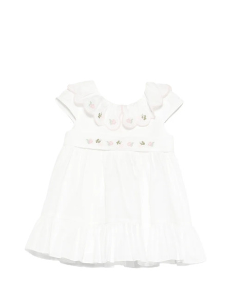  Patachou Vestido Bordado - Blanco 
