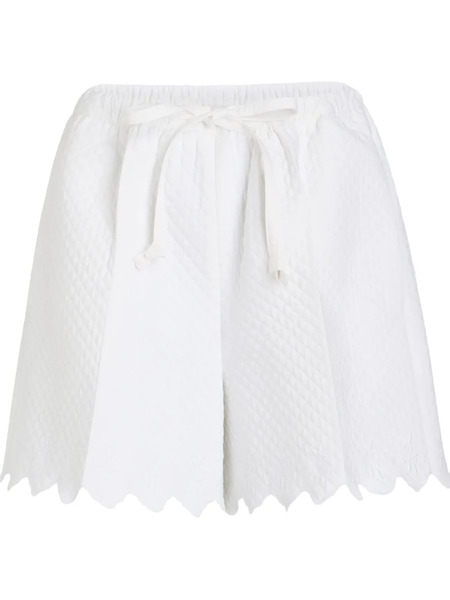  Patou Bermudas Acolchadas - Blanco 