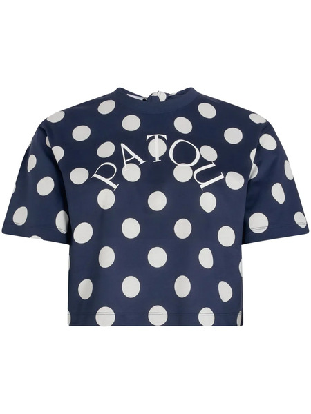 Patou Camiseta Con Logo Estampado - Azul 