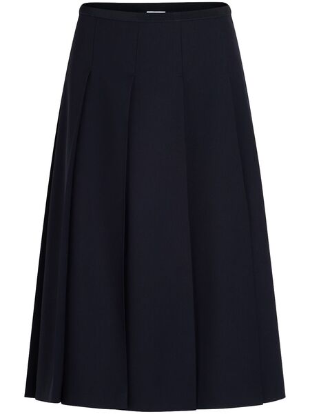  Patou Falda Midi Plisada - Azul 
