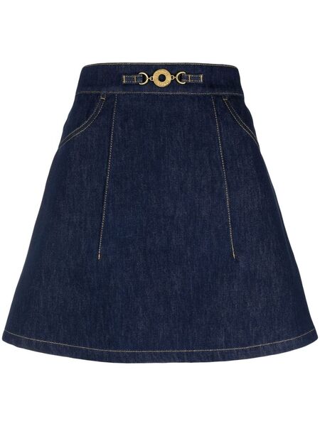  Patou Minifalda Acampanada - Azul 