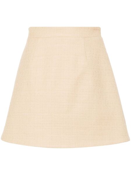  Patou Minifalda De Bouclé - Neutro 