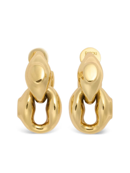  Patou Pendientes Signet Dobles - Dorado 