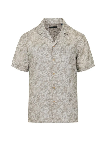  Patrick Assaraf Camisa Con Botones - Gris 