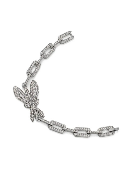  Patrizia Pepe Pulsera De Cadena Cubana Con Detalles - Plateado 