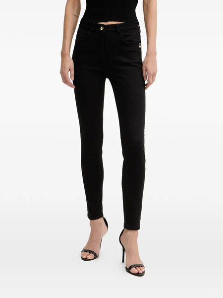  Patrizia Pepe Vaqueros Con Botones - Negro 