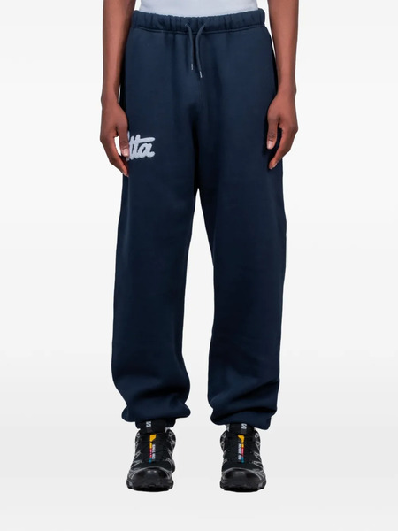  Patta Pantalones Con Logo - Azul 