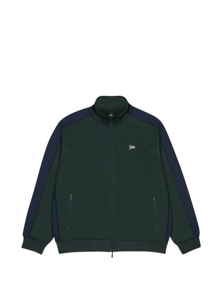  Patta Sudadera Con Cremallera - Verde 