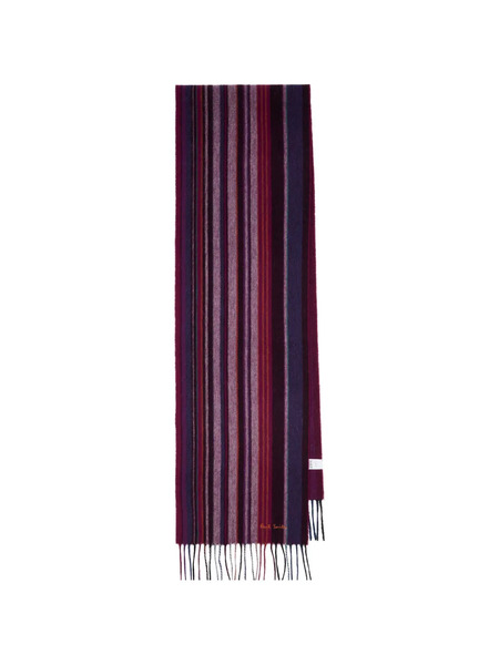  Paul Smith Bufanda A Rayas - Morado 