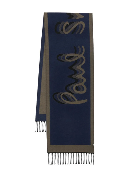  Paul Smith Bufanda De Lana - Azul 