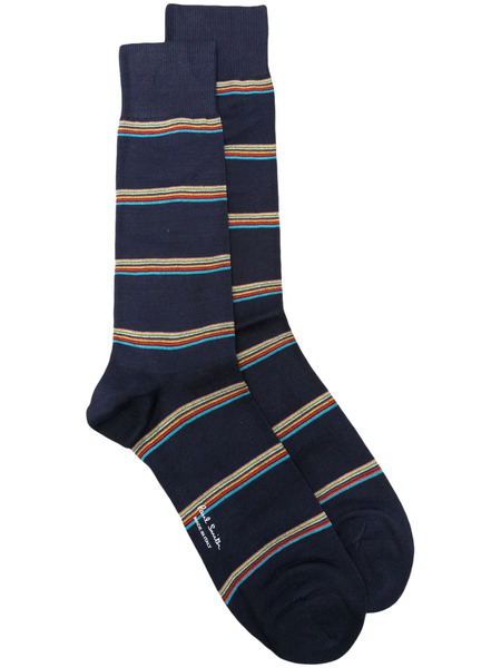  Paul Smith Calcetines A Rayas - Azul 
