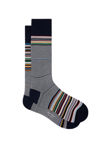  Paul Smith Calcetines A Rayas - Azul 