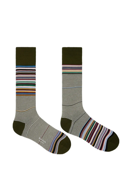  Paul Smith Calcetines A Rayas - Verde 