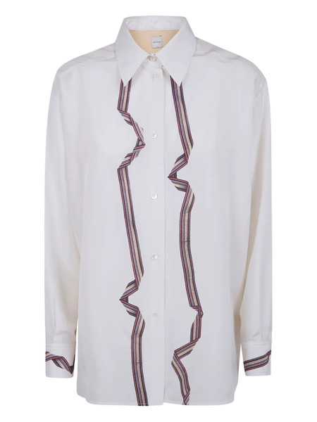  Paul Smith Camisa Con Cinta Estampada - Neutro 