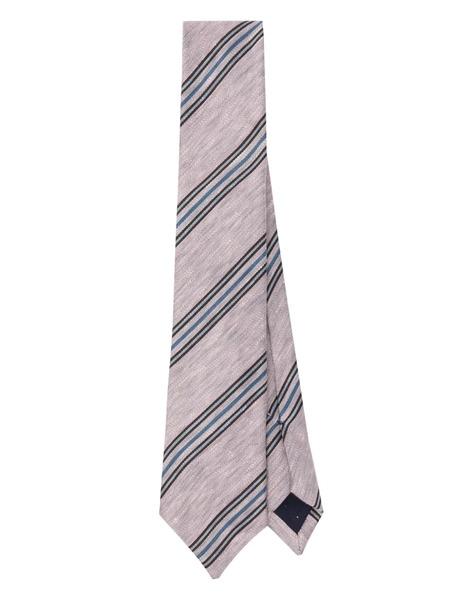  Paul Smith Corbata A Rayas - Gris 