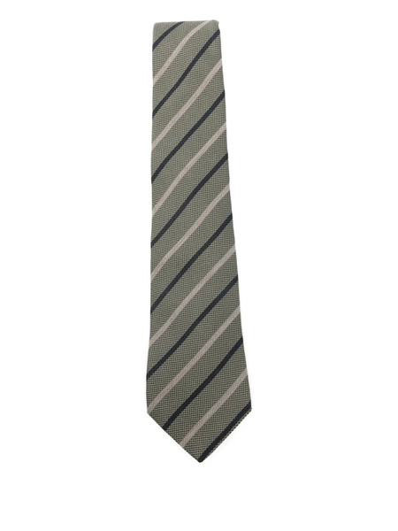  Paul Smith Corbata A Rayas - Verde 